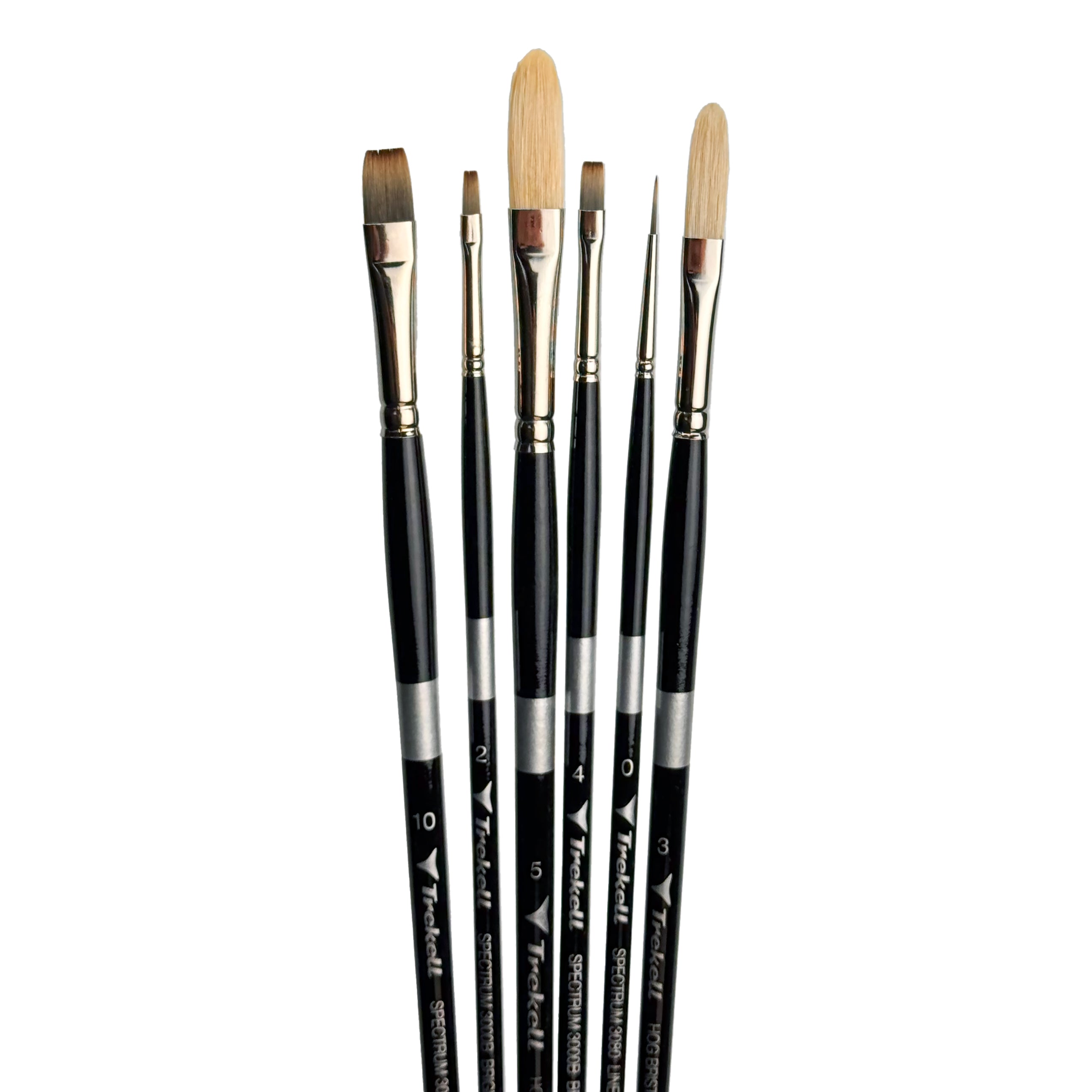Julie Beck Natural and Synthetic Brush Set | Trekell Art