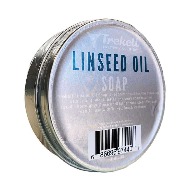 Trekell Linseed Oil Soap - Premium Cleaner for Oil Paint - 4oz