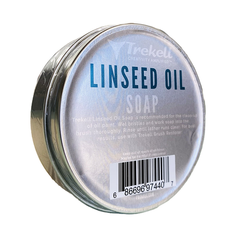 Trekell Linseed Oil Soap Premium Cleaner for Oil Paint 4oz Trekell Art Supplies