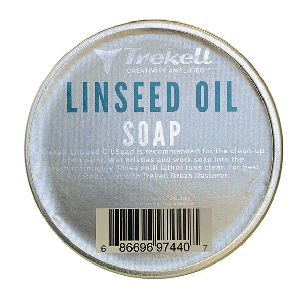 Trekell Linseed Oil Soap Premium Cleaner for Oil Paint 4oz Trekell Art Supplies
