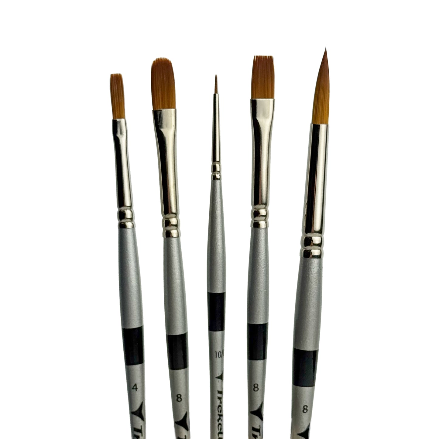 Trekell MIDZ Oil 5 Piece Brush Set