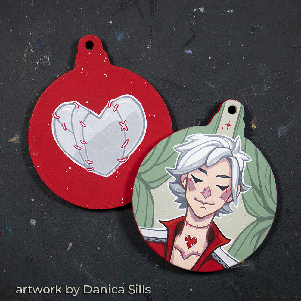 Panel decorativo redondo Trekell - Paquete de 2 - Lienzo para pintar de madera