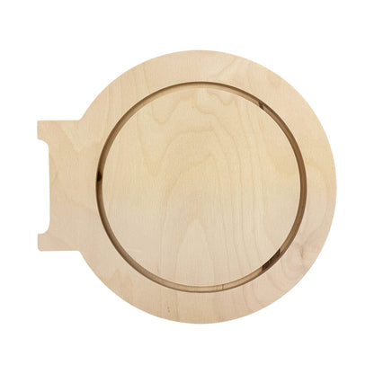 Trekell Porthole Floater Panel - Wooden Painting Canvas