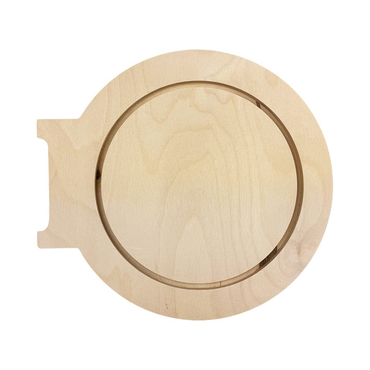 Trekell Porthole Floater Panel - Wooden Painting Canvas