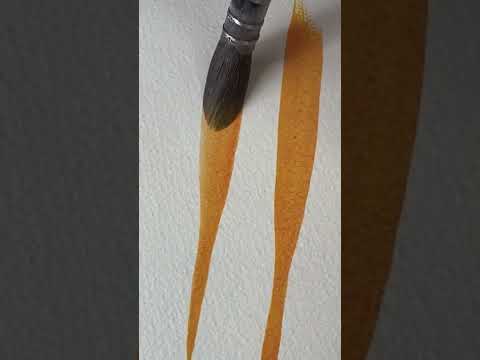 Pinceles de artista de mango corto de ardilla sintética Trekell Onyx para pintura de acuarela