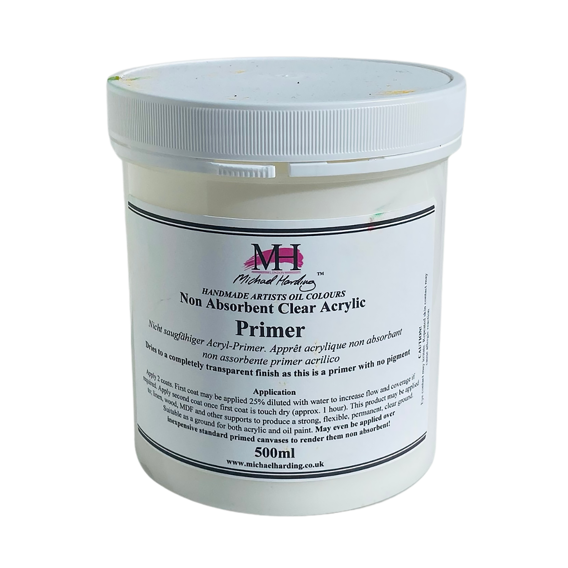 Michael Harding Non Absorbent Acrylic Primer - Trekell Art Supplies