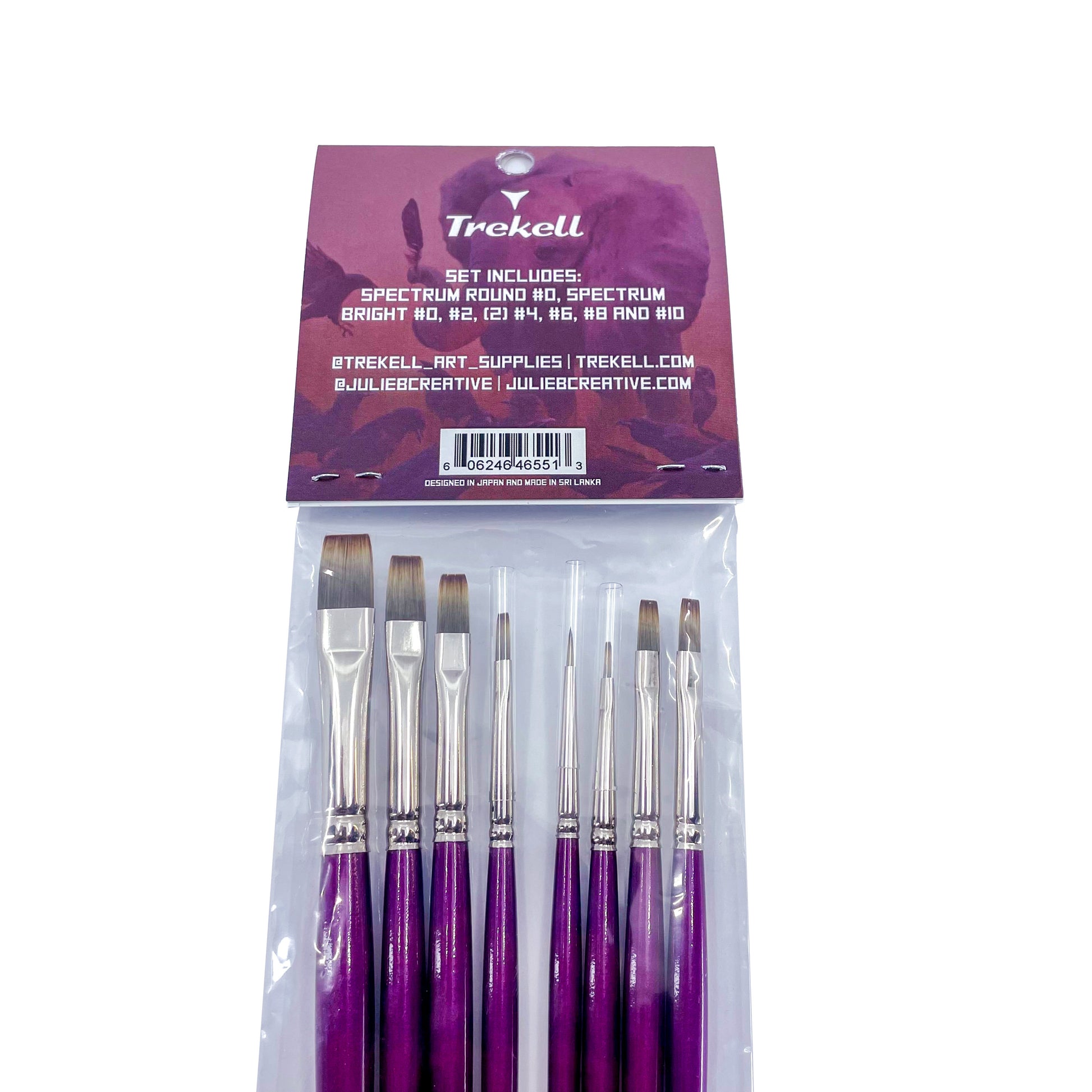 Trekell R - T Spectrum 10 Long Handle Brushes