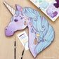 Alyssa Mees Unicorn Panel - Trekell Art Supplies Wooden Painting Canvas Raw Wood Baltic Birch for oil acrylic watercolor gouache ink enamel paint and pyrography
