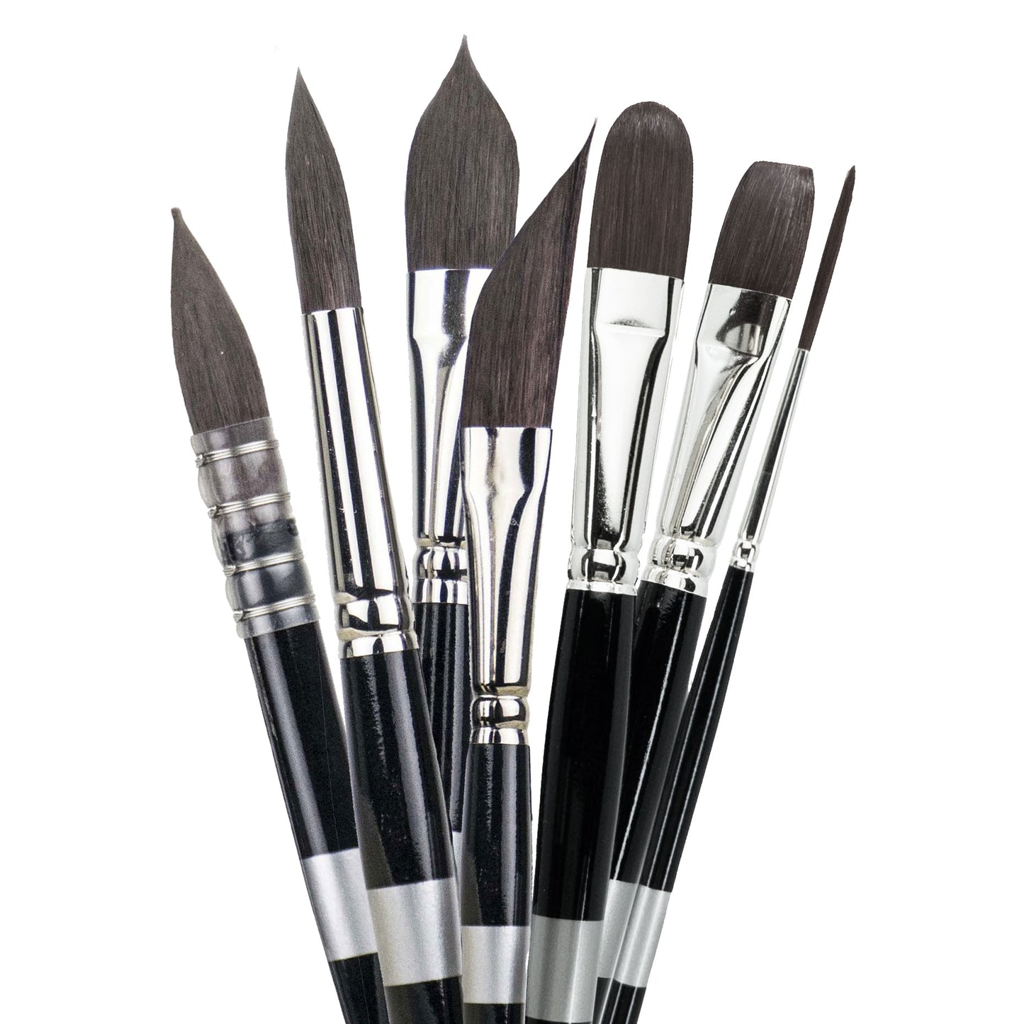 Trekell Opal Synthetic Hog Bristle Brush - For Oil & Acrylic Paints –  Trekell Art Supplies