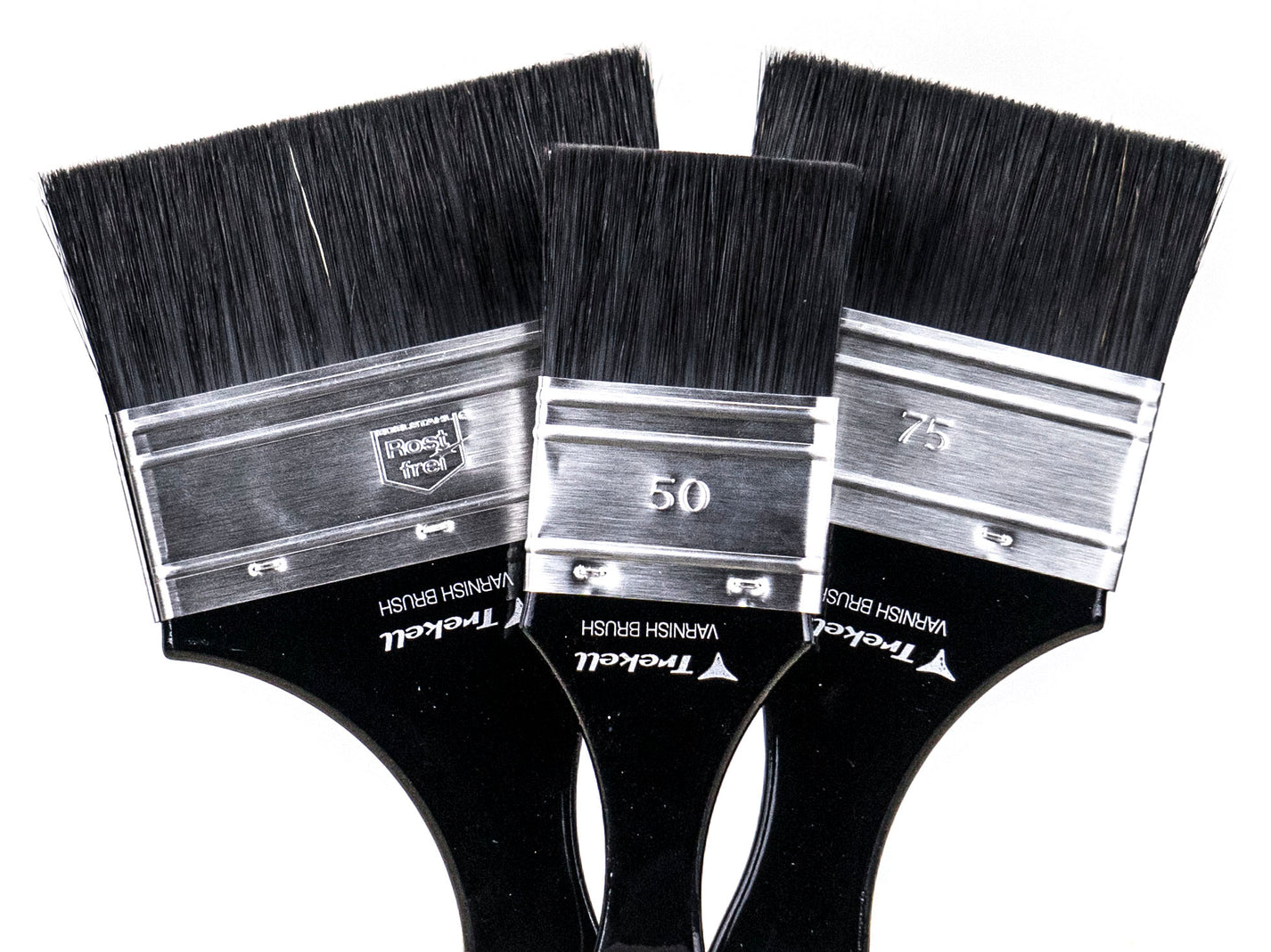 Trekell Artist Varnish Brushes Professional Tools for Finishing