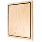Trekell Square Rectangular Raw Wood Floater Panels Baltic Birch Wooden Canvas and frame for oil, acrylic, watercolor, gouache, ink, enamel, charcoal, pencil, and pyrography