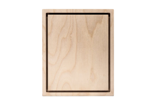 Trekell Square Rectangular Raw Wood Floater Panels Baltic Birch Wooden Canvas and frame for oil, acrylic, watercolor, gouache, ink, enamel, charcoal, pencil, and pyrography