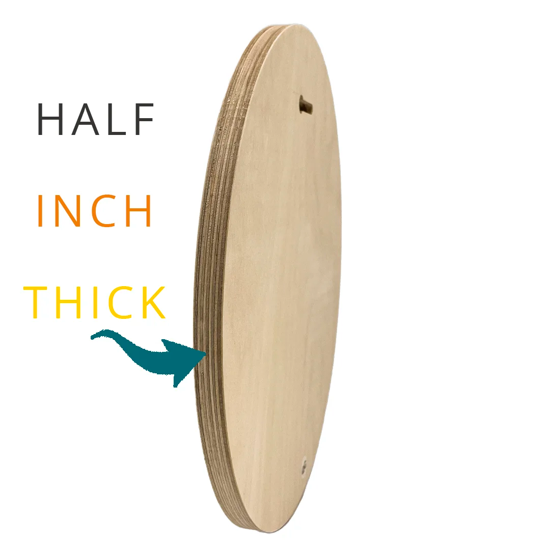 Trekell Round Floater Panel - 3/4 Thick Raw Baltic Birch