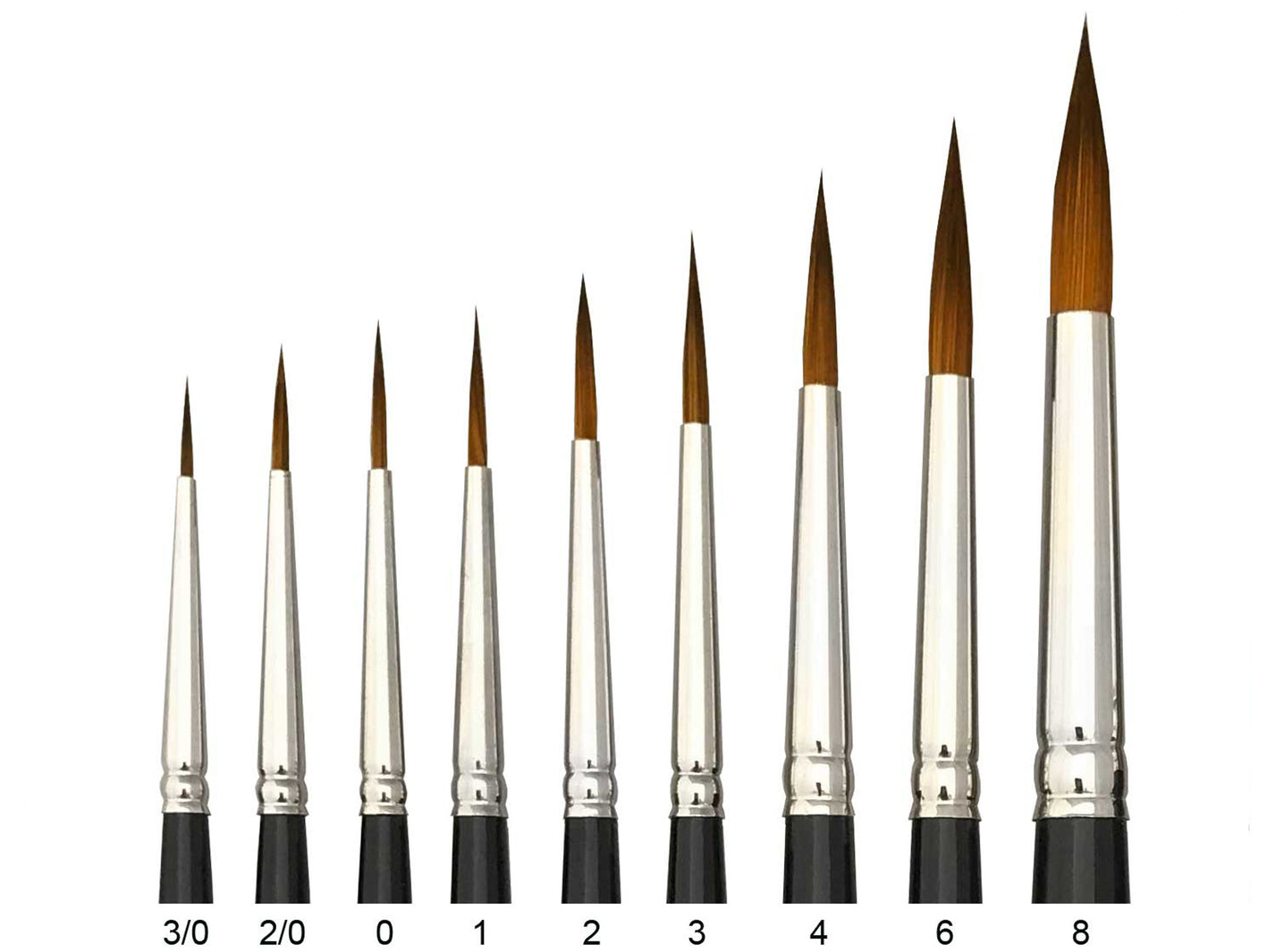 Protégé Plus Synthetic Kolinsky Brush For Watercolor, Acrylic & Oil