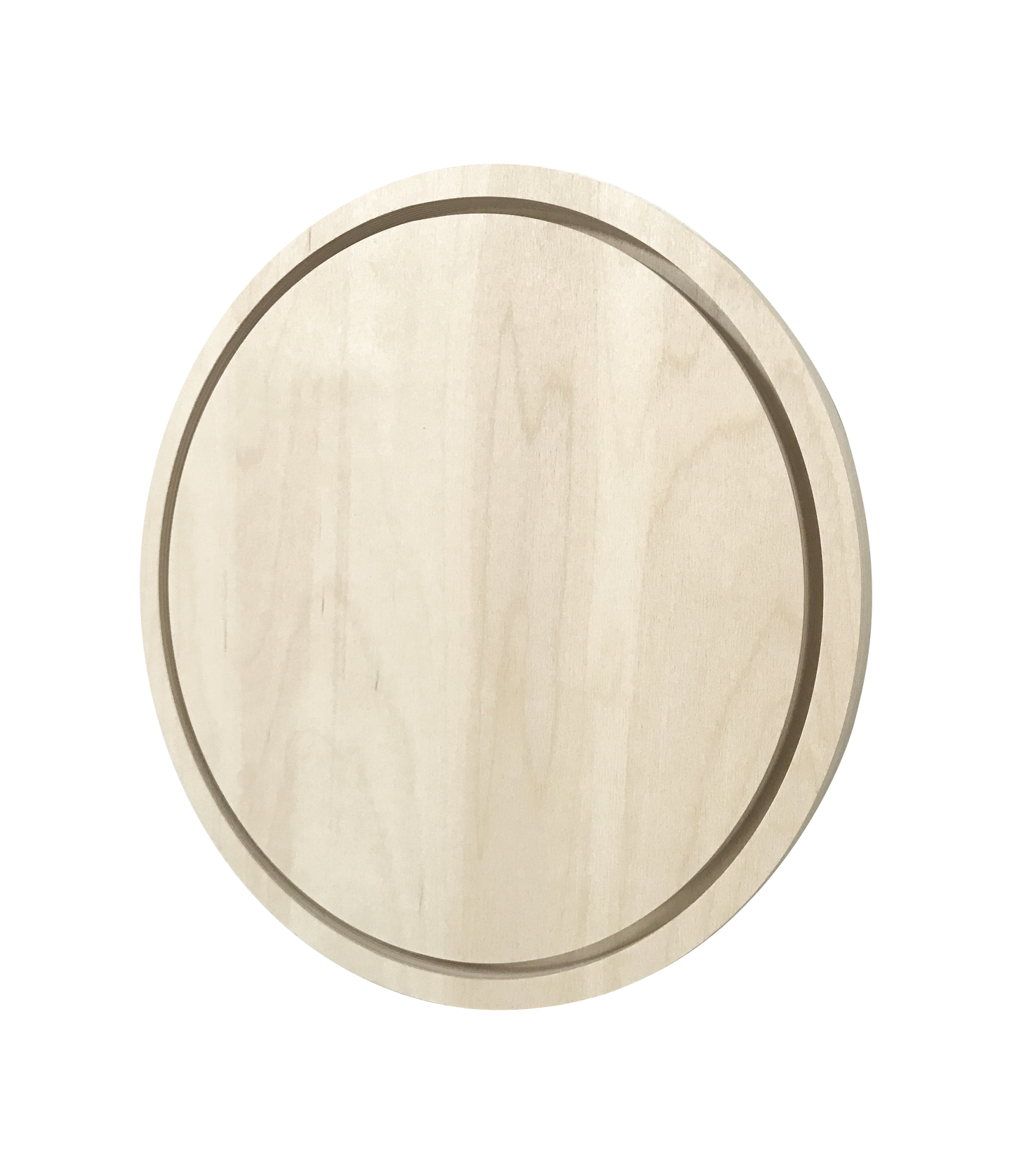Trekell Round Circle Raw Wood Floater Panel Baltic Birch Wooden Canvas and frame for oil, acrylic, watercolor, gouache, ink, enamel, charcoal, pencil, and pyrography Trekell Art Supplies