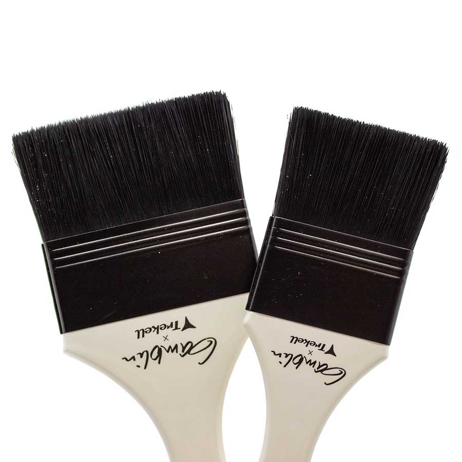 Trekell Art Supplies Varnish Artist Brushes for applying picture art varnish natural or synthetic vegan friendly