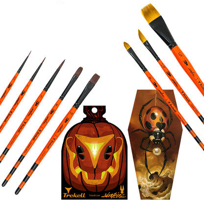 Greg Simkins Limited Edition Halloween Brush Set