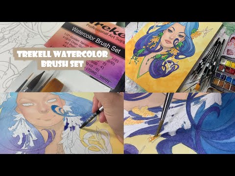 Watercolor Set of 100 With Brush