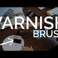 Trekell Art Supplies Varnish Artist Brushes for applying picture art varnish natural or synthetic vegan friendly video
