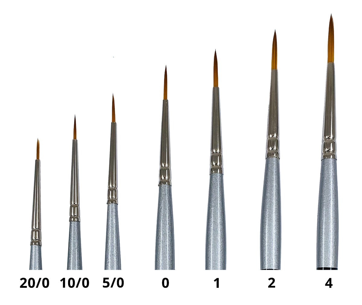 Trekell MIDZ Detail Brush Set For Precision and Versatility