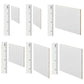 Mini Panel Packs - Gesso Primed 1/8" Wooden Canvases for Oil and Acrylic Paint Baltic birch Trekell Art Supplies 6 sizes
