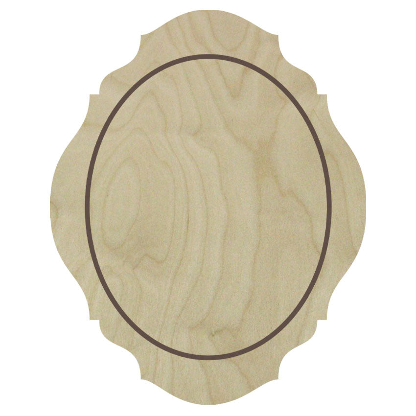 Ornate Portrait Floater Panel - Trekell Art Supplies