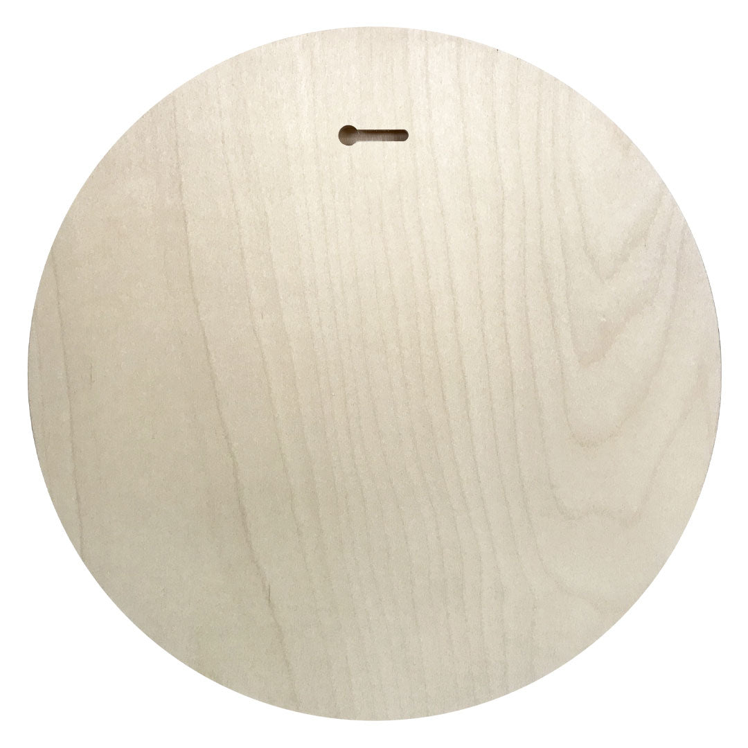 Trekell Round Circle Raw Wood Floater Panel Baltic Birch Wooden Canvas and frame for oil, acrylic, watercolor, gouache, ink, enamel, charcoal, pencil, and pyrography Trekell Art Supplies